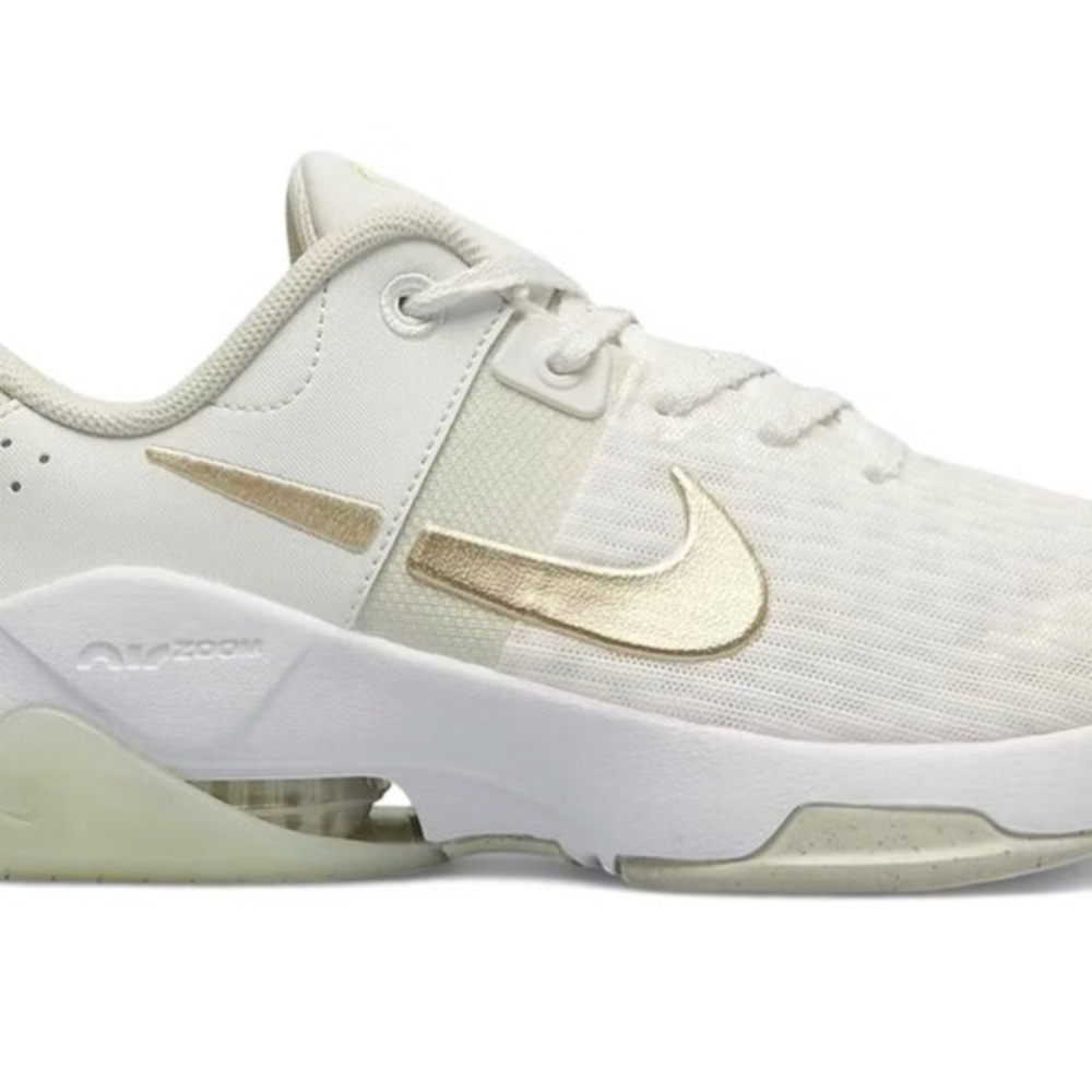 Nike Air Zoom Bella 6 Premium, Summit White Gold, Sz 7, NIB